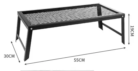 Bàn Xếp Cắm Trại Gấp Gọn Bằng Sắt - Đồ Dùng Dã Ngoại Thiết Kế Tiện Dụng, Chắc Chắn Cho Chuyến Đi Ấm Áp