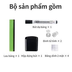 Bảng Từ Trắng Không Viền Deli 50007/50008 - Tiện Lợi, Có Thể Cắt Rời, Bám Dính Mọi Bề Mặt, Đồ Dùng Học Tập Thiết Thực