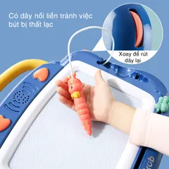Bảng Vẽ Tự Xóa Có Máy Phát Nhạc KUB Cho Bé - Đồ Dùng Học Tập Thú Vị Giúp Bé Vừa Học Vừa Chơi, Khuyến Khích Sáng Tạo