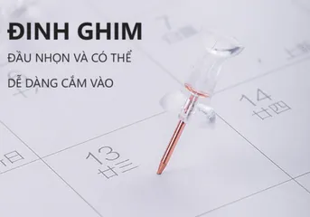 Bộ Phụ Kiện Ghim Tài Liệu Deli 78551 - Kẹp Giấy Mạ Vàng Hồng Sang Trọng, Hộp Vuông 4 Ngăn Siêu Tiện Dụng