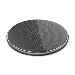 Bộ Sạc Không Dây Qi 10W Hợp Kim Nhôm Thời Trang - Sạc Nhanh Tương Thích Mọi Thiết Bị Điện Thoại, Thiết Kế Gọn Nhẹ, Nhiều Màu Sắc