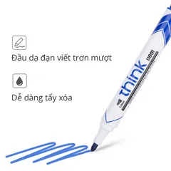 Bút Dạ Bảng Deli Hộp 12 Chiếc EU00130/EU00630 - Bút Viết Màu Xanh Đen Đỏ Chất Liệu PP, An Toàn Không Độc Hại, Tiện Dụng Cho Dùng Hàng Ngày