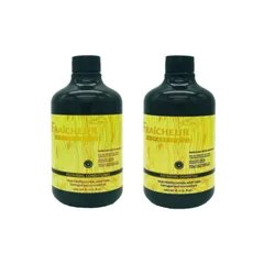Cặp Dầu Gội Xả Phục Hồi Fraicheur Repairing 500ml - Giải Pháp Chăm Sóc Tóc Hư Tổn, Ngăn Gãy Rụng Với Tinh Dầu Argan và Jojoba