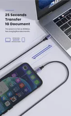 Cáp Sạc Nhanh TOPK AN10 Kim Loại Micro USB Type C - Sạc Nhanh 20W, Truyền Dữ Liệu 1Gb Trong 30s, Dây Bền Bỉ 30.000 Lần Uốn