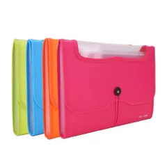 Cặp Tài Liệu A4 7P Deli E38127 - Cặp Đựng Tài Liệu Đàn Hồi, 7 Túi Trữ Giấy Tờ Tiện Dụng, Quản Lý Tài Liệu Dễ Dàng