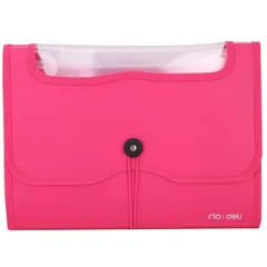 Cặp Tài Liệu A4 7P Deli E38127 - Cặp Đựng Tài Liệu Đàn Hồi, 7 Túi Trữ Giấy Tờ Tiện Dụng, Quản Lý Tài Liệu Dễ Dàng