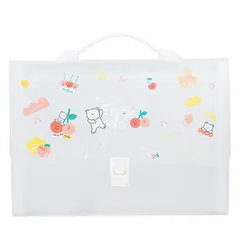 Cặp Tài Liệu Mở Rộng 13 Ngăn Deli 72563 Trong Suốt - Bảo Quản Tài Liệu, Chất Liệu Nhựa Cao Cấp, Thiết Kế Tiện Lợi