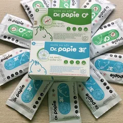 Khăn Lau Hạ Sốt Dr.Papie 3+ Cho Bé - Giải Pháp Làm Mát Và Hạ Nhiệt An Toàn, Hỗ Trợ Giảm Sốt Hiệu Quả Cho Trẻ Em