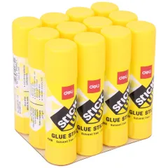 Combo 2 Lọ Hồ Khô Deli EA20110 - Bám Dính Mạnh, Ít Mùi, Nhanh Khô - Đồ Thủ Công Thích Hợp Cho Nghệ Thuật Sáng Tạo