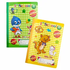 Combo 5 Quyển Vở Ô Ly Pokemon 80 Trang MS034 Chất Lượng Giấy Bảo Vệ Thị Lực Cho Học Sinh - Quà Tặng Đáng Yêu Cho Trẻ Em