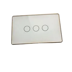 Công Tắc Cảm Ứng WiFi GratIoT Chữ Nhật Viền Nhôm - Điều Khiển Thiết Bị Gia Đình Qua Smartphone, Hỗ Trợ Amazon Echo & Google Home