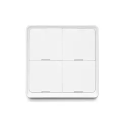 Công Tắc Ngữ Cảnh Dán Tường Thông Minh 4 Nút Tuya Zigbee - Điều Khiển Thiết Bị Từ Xa - Phụ Kiện Nhà Thông Minh Tiện Lợi