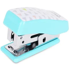 Dập Ghim Mini Deli 456 24/6 - Dập Tối Đa 50 Trang, Thiết Kế Dễ Thay Đạn, Chất Liệu Bền Bỉ, Màu Xanh, Hồng, Trắng