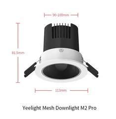 Đèn Downlight Âm Trần Thông Minh Yeelight M2 - Điều Khiển Từ Xa, Nhiệt Độ Màu 2700K-6500K, Thiết Kế Hiện Đại Cho Gia Đình