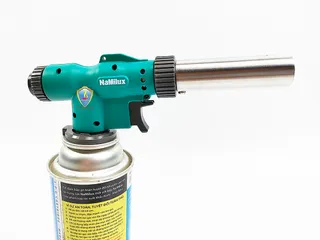 Đèn khò gas cắm trại Namilux NA-187-VN - An toàn, tiện lợi, lý tưởng cho dã ngoại, công suất 1850W, điều chỉnh nhiệt độ 300-1400°C.