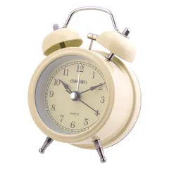 Đồng hồ báo thức Deli 9024 dạ quang khung thép không gỉ - Thiết kế cổ điển, âm thanh lớn và đèn ngủ êm dịu cho giấc ngủ hoàn hảo.