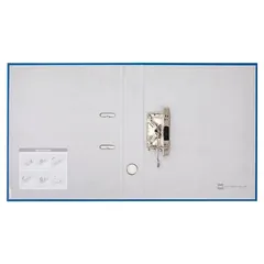 Bìa đựng tài liệu Deli Khổ A4 FC màu xanh dương - Chất liệu PP bền, thiết kế văn phòng chuyên nghiệp, kẹp chắc chắn, chống nước.