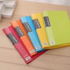 File Lá Văn Phòng Deli 60 Lá E5035 - Chất Liệu Nhựa PP Cao Cấp, Bảo Quản Hồ Sơ A4, Tiện Dụng Cho Học Sinh & Nhân Viên Văn Phòng