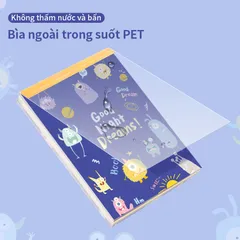 Giấy Note Ghi Chú Hoạt Hình Deli x Little Hungry Devil 21720 - Thiết Kế Dễ Thương, Chống Nước, Tiện Dụng Cho Mọi Nhu Cầu