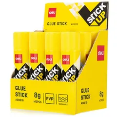 Hồ khô Deli 8g Kết dính mạnh - Hộp 12 lọ EA20010 - Đồ thủ công chất lượng cao, khô nhanh, ít mùi, hiệu suất tối ưu