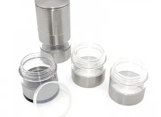 Hộp Đựng Gia Vị 4 Tầng Kèm Đầu Xay Tiêu Bằng Tay Cool Camp - Tiện Lợi Khi Cắm Trại Và Dã Ngoại, Chất Liệu Thép Không Gỉ