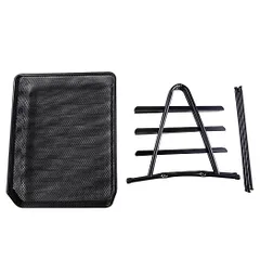 Khay đựng tài liệu 3 tầng Deli E9181 - Chất liệu thép lưới bền đẹp, thiết kế thông thoáng, dễ dàng lắp ráp, tiện lợi cho văn phòng phẩm.
