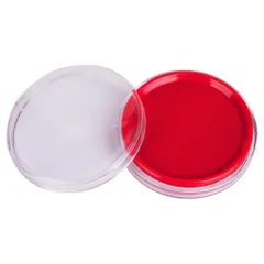 Khay Mực Đỏ Đóng Dấu Deli E9863 - Chất Lượng Cao, Dùng Cho Văn Phòng, Mực Khô Nhanh, In Dấu Rõ Ràng, Hàng Chính Hãng