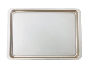 Khay Nướng Bánh Chống Dính 37x26x2cm Màu Vàng - Dụng Cụ Làm Bánh Chất Lượng Cao, Thép Không Gỉ, Phù Hợp Với Món Ngọt Và Mặn