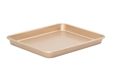 Khay Nướng Bánh Unibaker Hình Chữ Nhật Cao 2.5cm - Dụng Cụ Làm Bánh Chất Liệu Thép Carbon Chịu Nhiệt Tốt, Không Dính, Chuyên Dụng Cho Cookie, Biscotti, Macaron