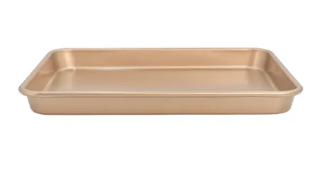 Khay Nướng Bánh Unibaker Hình Chữ Nhật Cao 2.5cm - Dụng Cụ Làm Bánh Chất Liệu Thép Carbon Chịu Nhiệt Tốt, Không Dính, Chuyên Dụng Cho Cookie, Biscotti, Macaron