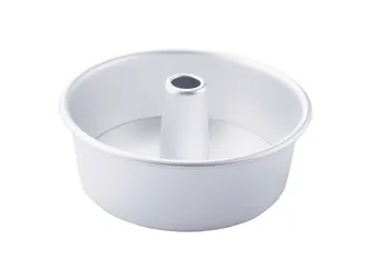 Khuôn Chiffon Tròn 20cm (8 Inch) Nhôm Cao Cấp - Dụng Cụ Làm Bánh Bền Đẹp, An Toàn Cho Sức Khỏe, Thích Hợp Cho Bánh Chiffon 4 Trứng