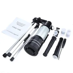 Kính Thiên Văn Focus F30070M Cao Cấp - Ống Kính Quang Học Độ Phóng Đại 150X Dễ Dàng Lắp Đặt Cho Quan Sát Bầu Trời