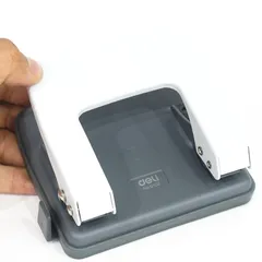 Máy Đ Punch Lỗ Giấy Deli E0102 - Bền Bỉ 20 Tờ, Thiết Kế Tiện Dụng Chuyên Dụng cho Văn Phòng và Học Tập