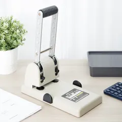 Máy Đục Lỗ Đại 100 Tờ Deli E0130 - Thiết Kế Tiện Dụng, Chất Liệu Kim Loại Bền, Dễ Sử Dụng Với 1 Tay