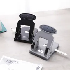 Máy Đục Lỗ Kim Loại 35 Tờ Deli E0117 - Đục Lỗ Giấy A4 Siêu Bền, Thiết Kế Tiện Lợi Cho Văn Phòng