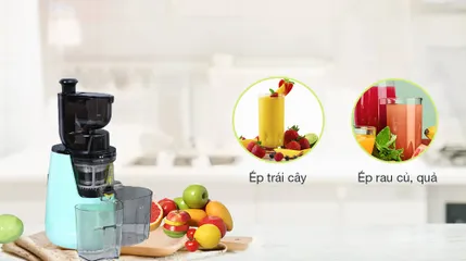 Máy Ép Chậm Kalite KL-598 - Ép Trái Cây Tối Ưu 400W, Thiết Kế Bền Bỉ, Dinh Dưỡng Tối Đa - Phù Hợp Gia Đình và Spa