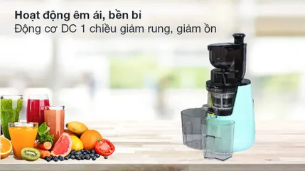 Máy Ép Chậm Kalite KL-598 - Ép Trái Cây Tối Ưu 400W, Thiết Kế Bền Bỉ, Dinh Dưỡng Tối Đa - Phù Hợp Gia Đình và Spa