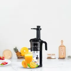 Máy Ép Chậm Mini Kalite KL-531 - Công Nghệ Ép Thông Minh Giúp Giữ Lại Dưỡng Chất, Thiết Kế Nhỏ Gọn, 200W, Hàng Chính Hãng