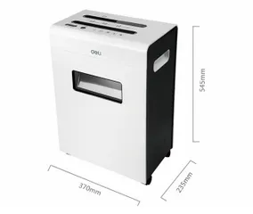 Máy Hủy Tài Liệu Cao Cấp Deli 9921/9928/9929 - Hủy Giấy, Thẻ Tín Dụng, Thiết Kế Nhỏ Gọn, Bảo Mật Thông Tin, Tiết Kiệm Thời Gian