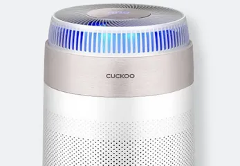 Máy Lọc Không Khí Cuckoo AC-25W10FWH - Hàn Quốc, 360 Độ, Phạm Vi 84.7m2, Chế Độ Thông Minh, Cảm Biến PM2.5, Quản Lý Bằng Giọng Nói