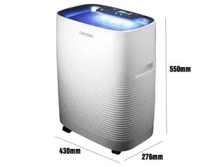 Máy Lọc Không Khí và Tạo Ẩm Cuckoo CAC-CH0910FW - Diện Tích 30m2, Bộ Lọc HEPA 99,97%, Kiểu Dáng Hiện Đại, Chức Năng Thông Minh