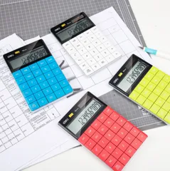Máy Tính Để Bàn Thông Minh Deli E1589 - 12 Số, Màn Hình LCD Dễ Đọc, Thiết Kế Gọn Nhẹ, Nút Bấm Nhạy, Phù Hợp Văn Phòng, Học Tập