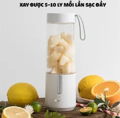 Máy Xay Sinh Tố Cầm Tay Bear BL-B35V1 - Đa Năng, Thiết Kế Hài Hòa, Lưỡi Dao Inox 304, Dung Tích 350ml, Tiện Lợi Mang Đi