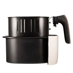 Nồi chiên Không dầu Cuckoo CAF-C0510DB 2.9L - Công suất 1400W, Nhiệt độ 200°C, Dễ vệ sinh, Thiết kế sang trọng, Thực phẩm chiên nhanh chóng