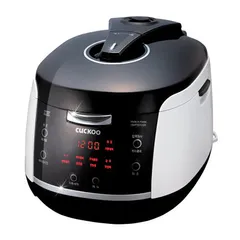 Nồi Cơm Điện Cao Tần Cuckoo 1.8L CRP-HMF1070SB - Công Nghệ Nấu Nhanh, Tự Động Vệ Sinh, Sang Trọng Đen Trắng