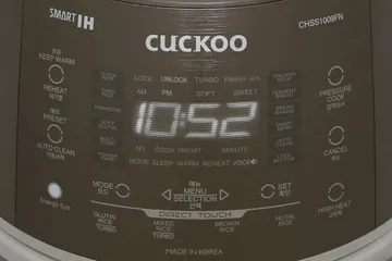 Nồi Cơm Điện Cao Tần Cuckoo CRP-CHSS1009FN 1.8L - Sang Trọng, Dung Tích Lớn, Chức Năng Đa Dạng, Bảo Quản Dễ Dàng