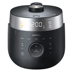 Nồi Cơm Điện Cao Tần Cuckoo CRP-LHTR1010FB 1.8L - Nấu Cơm Nhanh, Đẳng Cấp Cho Gia Đình 4-10 Người, Sạch Sẽ 24 Giờ Giữ Nhiệt