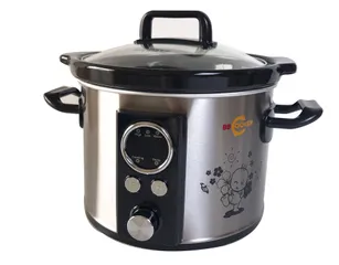 Nồi Nấu Cháo Chậm Điện Tử Tự Động BBCooker DS25 - 2.5L, Thiết Kế Thông Minh, Chống Trào, Lợi Ích Dinh Dưỡng Cho Bé
