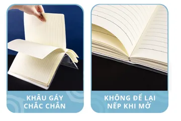Sổ tay Deli hình phi hành gia 16K 96 trang 174x252mm - Bìa chống thấm, gọn nhẹ cho học sinh, sinh viên, dân văn phòng