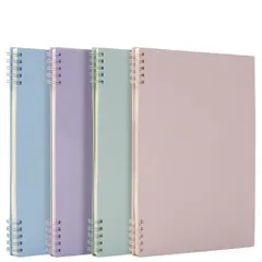Sổ Tay Ghi Chép Deli A5 B5 Pastel 24202/24203 - Sổ Gáy Xoắn Chất Lượng, Phù Hợp Cho Tất Cả Mọi Đối Tượng